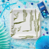 Borden van Zuidwest-papier Papieren Bordje (Feest)