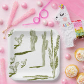 Borden van Zuidwest-papier Papieren Bordje (Feest)