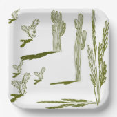 Borden van Zuidwest-papier Papieren Bordje (Voorkant)