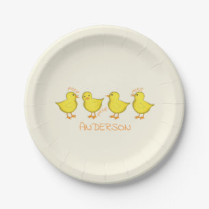 Borden voor aangepast cichorei 7 inch papieren bordje