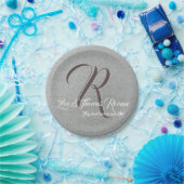 Borden voor aangepaste huwelijksgezinshereniging papieren bordje (Feest)