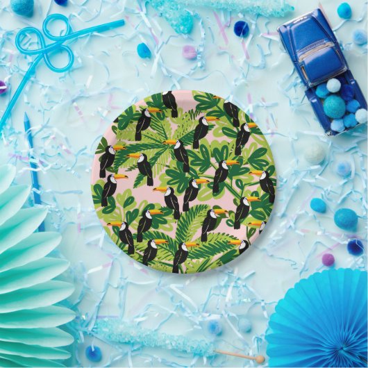 Borden voor aanraakpapier papieren bordje (Feest)