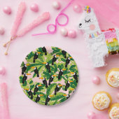 Borden voor aanraakpapier papieren bordje (Feest)