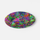 Borden voor abstract papier papieren bordje (Gekanteld)