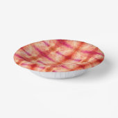 Borden voor abstract Sunset Pattern Paper Papieren Kommen (Gebogen)