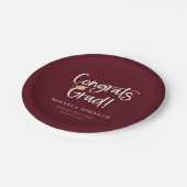 Borden voor afspeelbare scriptgradatie papieren bordje (Gekanteld)