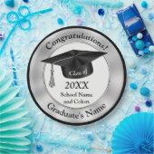 Borden voor  Afstuderen Papieren Bordje (Feest)