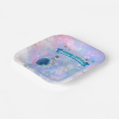 Borden voor astronaut- en ruimtevaartpapier van de papieren bordje (Gebogen)