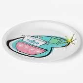 Borden voor atomair-kware-ontwerppapier papieren bordje (Gekanteld)