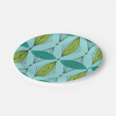 Borden voor atoomolie en stootwerk papieren bordje (Gekanteld)