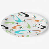 Borden voor atoompapier uit de middeleeuwen papieren bordje (Gekanteld)