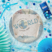 Borden voor  Baby shower Papieren Bordje (Feest)