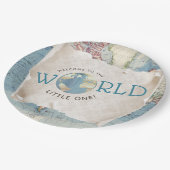 Borden voor  Baby shower Papieren Bordje (Gekanteld)