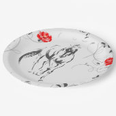 Borden voor barokarsenaalpapier papieren bordje (Gekanteld)