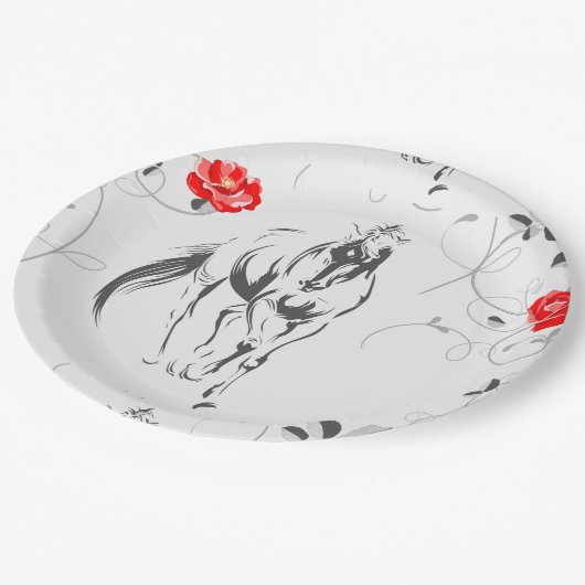 Borden voor barokarsenaalpapier papieren bordje (Gekanteld)