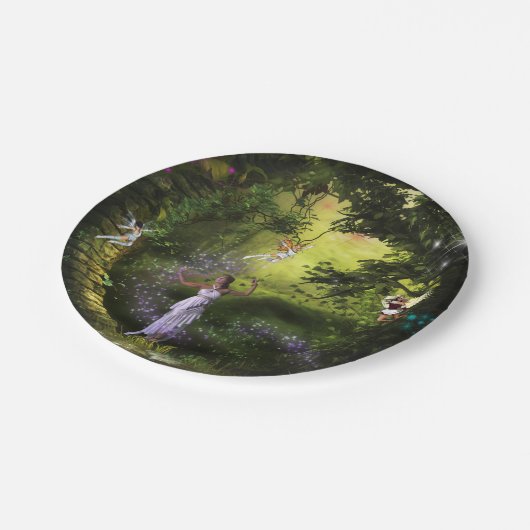 Borden voor basispapier papieren bordje (Gekanteld)