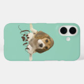Borden voor beagelpapier Case-Mate iPhone case (Achterkant (horizontaal))
