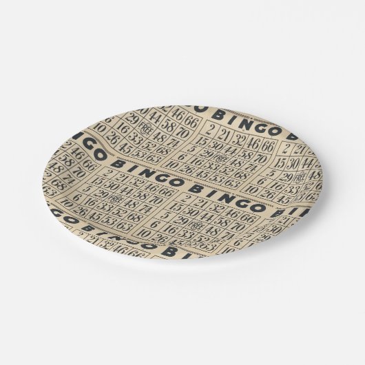 Borden voor  Bingo Game-Kaart Papieren Bordje (Gekanteld)