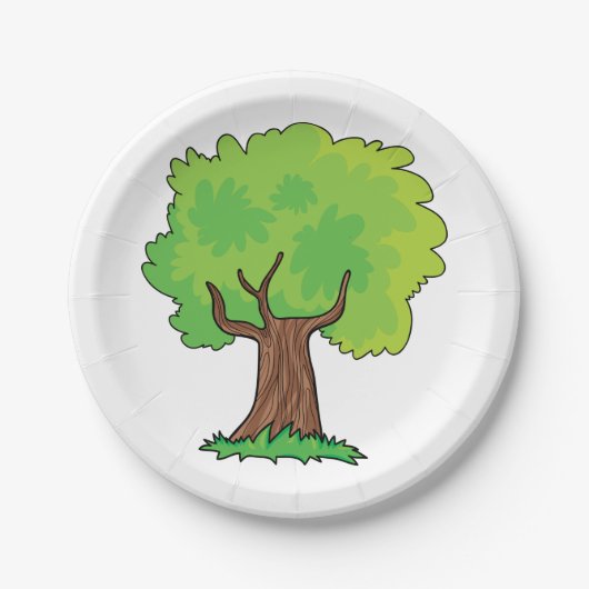 Borden voor bladpapier papieren bordje (Voorkant)