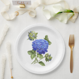 Borden voor blauw brandkranen papieren bordje
