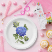 Borden voor blauw brandkranen papieren bordje (Feest)