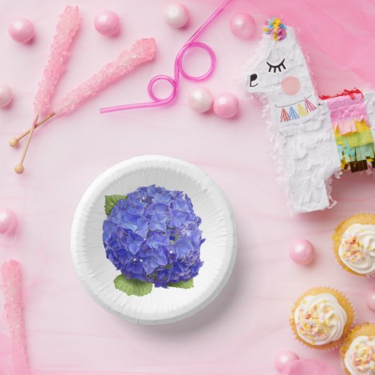 Borden voor blauw brandkranen papieren kommen (Feest)