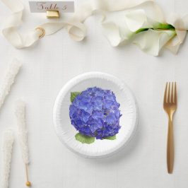 Borden voor blauw brandkranen papieren kommen