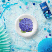 Borden voor blauw brandkranen papieren kommen (Feest)