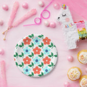 Borden voor bloemen en bladpapier papieren bordje (Feest)