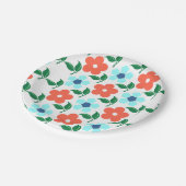 Borden voor bloemen en bladpapier papieren bordje (Gekanteld)