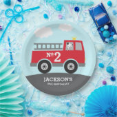 Borden voor brandend papier papieren bordje (Feest)