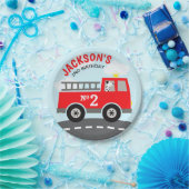 Borden voor brandend papier papieren bordje (Feest)