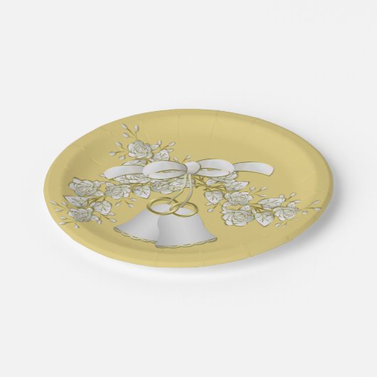 Borden voor bruiloft 7 inch papieren bordje (Gekanteld)