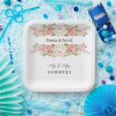 Borden voor bruiloft papieren bordje (Feest)