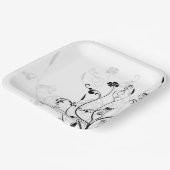 Borden voor bruiloft papieren bordje (Gebogen)