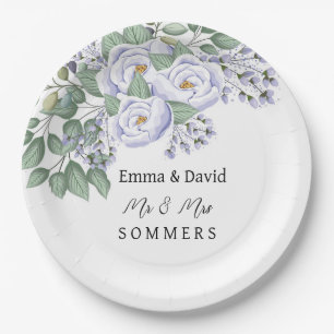 Borden voor bruiloft papieren bordje