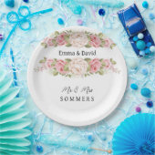 Borden voor bruiloft papieren bordje (Feest)