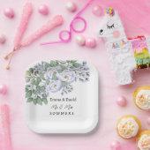 Borden voor bruiloft papieren bordje (Feest)