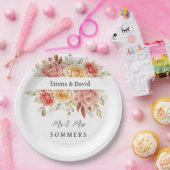 Borden voor bruiloft papieren bordje (Feest)