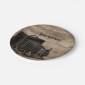 Borden voor  camera Silhouette Paper Papieren Bordje (Gekanteld)