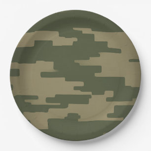 Borden voor camouflagepapier papieren bordje