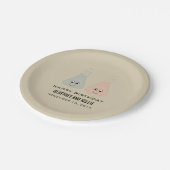 Borden voor crèmebladerend vogeldagpapier papieren bordje (Gekanteld)