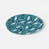 Borden voor Cute Otters Paper Papieren Bordje (Gekanteld)