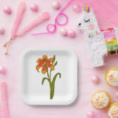 Borden voor dagbladpapier papieren bordje (Feest)