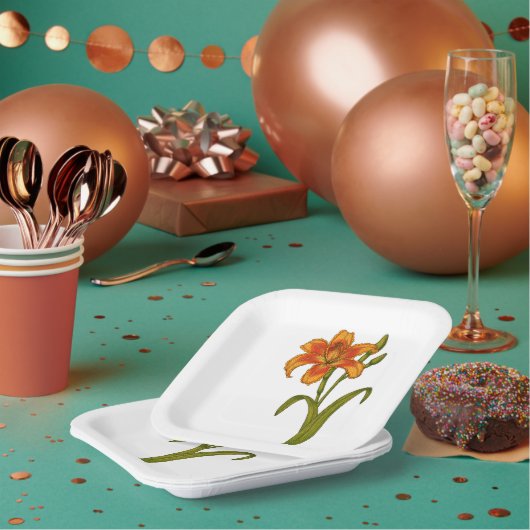 Borden voor dagbladpapier papieren bordje (Multi)