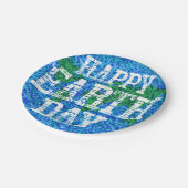 Borden voor dagpapier papieren bordje (Gekanteld)