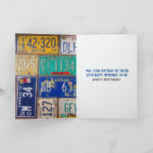  Borden voor de 85e geboortekaart Kaart (Binnen)