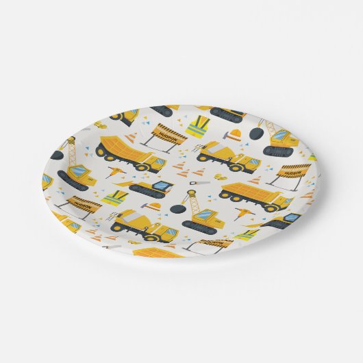 Borden voor de bouw van zeedagen papieren bordje (Gekanteld)