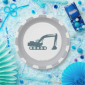 Borden voor de bouwpartij papieren bordje (Feest)