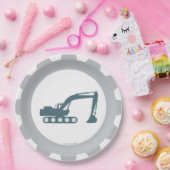 Borden voor de bouwpartij papieren bordje (Feest)